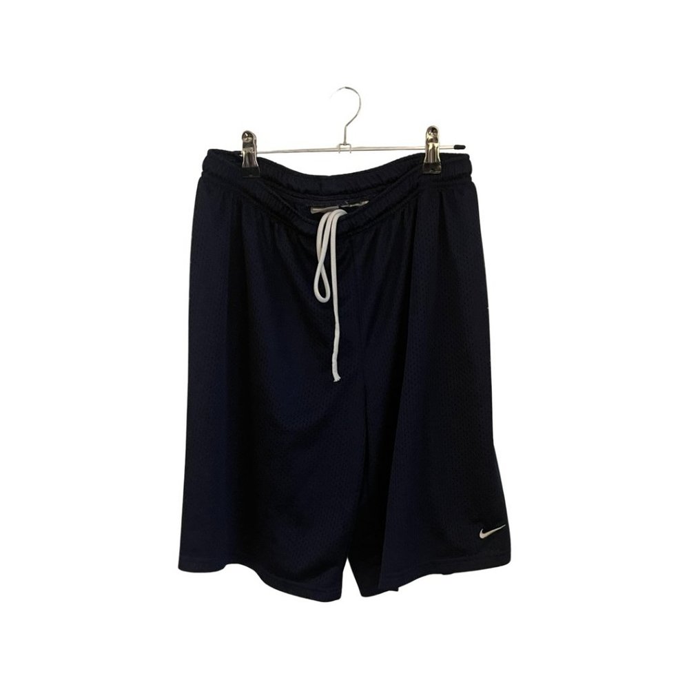 Nike Navy Blue Mesh Shorts